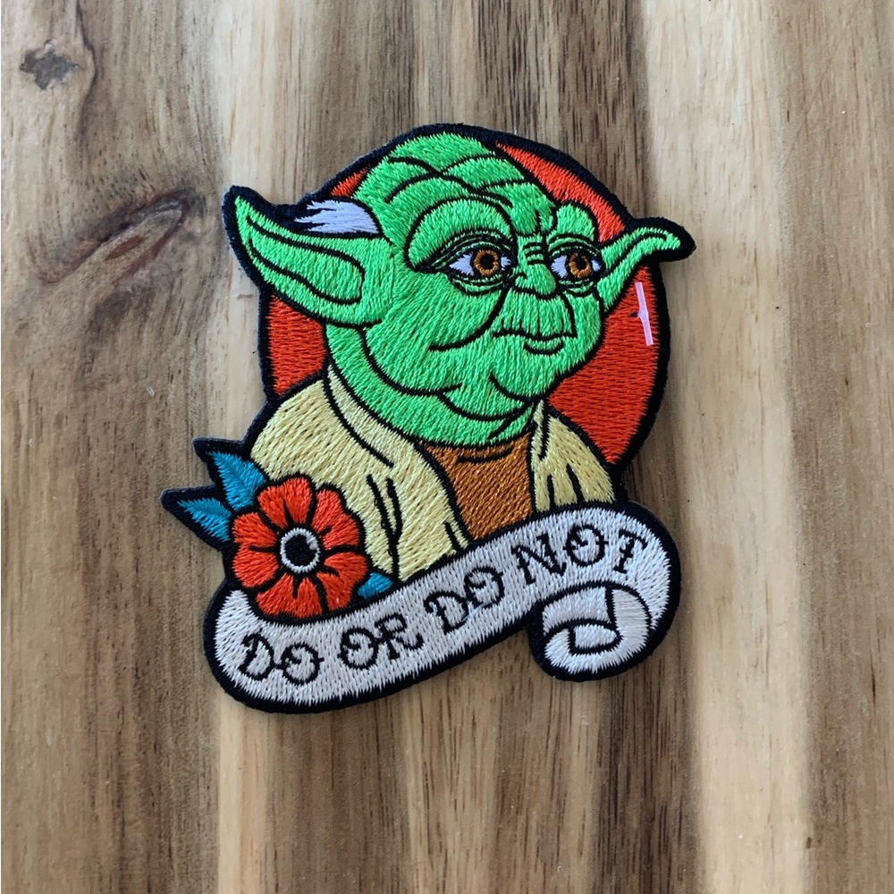 Loungefly Star Wars Yoda Embroidered Iron On Patch